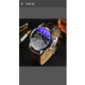 Brand New - Yazole Luxury Leather Mens Quartz Analog Wristwatch - Classy and Stylish