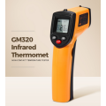 GM320 Infrared Thermometer Non-contact Temperature Tester LCD Display IR Laser Point Gun Diagnostic