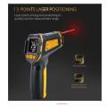Infrared Thermometer Non-contact Temperature Tester 13 point lazer positioning LCD Display
