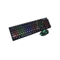 Wired USB Backlit Gaming Manipulator Gaming Keyboard and Mouse SetSuitable for HomeGaming Office
