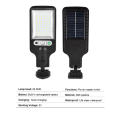 Solar Street Light Outdoor Human Body Induction Street Light with Remote Control