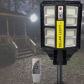 200W Solar Street Light Human Body Induction with Remote Control and Pole