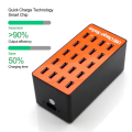 5V16A 80W 20-port Multi-port USB Smart Charger With Built-in Heat Sink