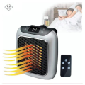 Mini Fan Heater Wall Outlet Heater 800W with Remote Control