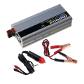 2000W Silver Inverter Car Battery Converter Electrical Switch
