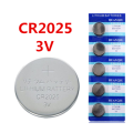 CR2025 3V Lithium Battery 5pcs