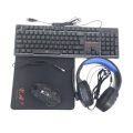 4 in 1 Gaming RGB Set Wired Backlit Keyboard+Mouse+Earphone+Mouse Pad