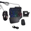 4-in-1 Combo Pack with One-Handed Keyboard, Mouse and PUBG Adapter