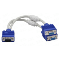 VGA 1 to 2 splitter adapter cable