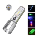 Multifunctional Flashlight with Strong Magnetic Type-C Charging