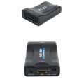 1080P 1.3 HD To SCART TO HDMI Converter Digital Analog Signal Adapter For NTSC, PAL For SKY