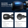 Portable Muscle Massager Silicone Massage Head 3-Speed Silent Vibration Built-in Battery