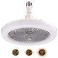 30W 360° Swivel Led Ceiling Light With Built-In Fan With 3 Speed Settings Comes with remote control