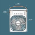 SDFGH Air Cooler Mini Fan Water Fan Spray Fan USB Fan Portable Fan Air Conditioner Humidifier Porta