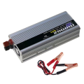 2000W 220V Silver Inverter Car Battery Converter Electrical Switch