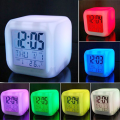 LED Luminous Alarm Clock Light Nightlight Accessories Time Temperature Alarm Date