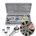 40 PCS Socket Tool Car Repair Kit Multifunctional Socket Wrench Tool