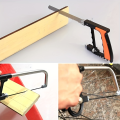 8 in 1 Saw Multifunctional DIY Hacksaw Metal Wood Glass Saw Kit 6 Blades