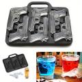 Diy Whiskey Ice Cube Maker Creative Ice Cube Tray Pistol Ice Cube Tray Make The Perfect Drink At Hom