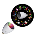 LED RGB Party Light Bulb Projector Light E27