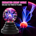 Plasma Ball Lamp Electronic Touch Sound Sensitive Lightning Glass Dry Lava LampBedroom Decor Gift