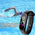 LED Touch Screen Electronic Sports Watch WR Silicone Digital Watch