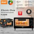 800W RAF Kitchen Electric Oven Toaster Grill 12 Liter  With Rotisserie