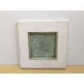 Painted White Wooden Frame