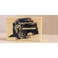 Truck - Rubber Stamp