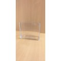 Glass Vase - height 18cm. width 20cm. depth