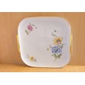 Hutschenreuther Floral Platter/Plate - Made in Bavaria Germany