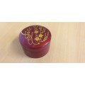 Boxed Set of 5 Round Japanese Lacquer Coasters