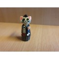Miniature `Fay` Cat Figurine