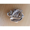 Costume Brooch - Fishes