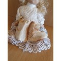 Small Porcelain Doll - height 17cm. width 10cm