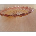 Jagged Shaped Glass Bowl - width 30cm