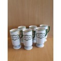 Set of 6 Irish Coffee Mugs