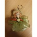 Miniature Doll Keyring/Keychain (height 9cm. width 5cm)