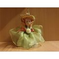 Miniature Doll Keyring/Keychain (height 9cm. width 5cm)