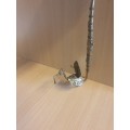 Vintage Oriental Metal Smoking Pipe - 22cm x 8cm