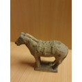 Terracotta horse Figurine - height 11cm. width 14cm