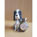 Dog Figurine with Thermometer (Japan)