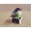 Small Cloisonné Bird Figurine