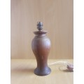 Wooden Table/Desk Lamp - Genuine Stinkwood