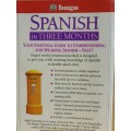 DK Hugo - Spanish in Three Months (Simplified Language Course) Paperback