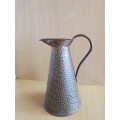 Copper Jug - height 28cm. width 18cm