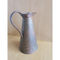 Copper Jug - height 28cm. width 18cm