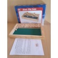 Shut the Box Wooden Dice Game