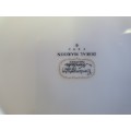 Noritake Doral Maroon 2992 Plate - width 21cm