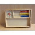 Vintage Wooden Kiddies Counter (25cm x 18cm)